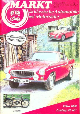 Deckblatt Oldtimer Markt (07/1986)